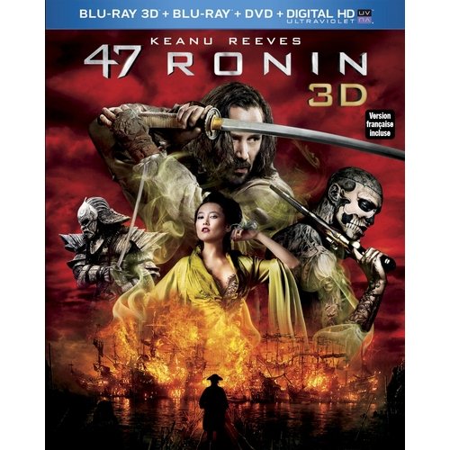 47 RONIN [BLU-RAY 3D + BLU-RAY + DVD + ULTRAVIOLET] Hot on Sale