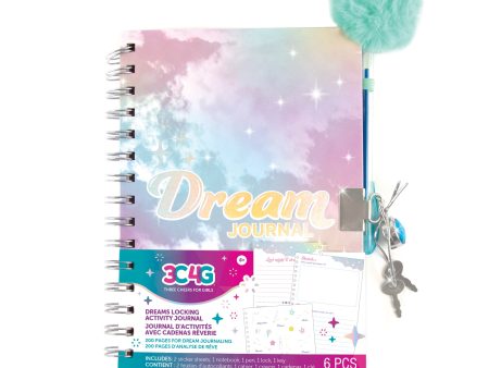 Dreams Locking Activity Journal Fashion