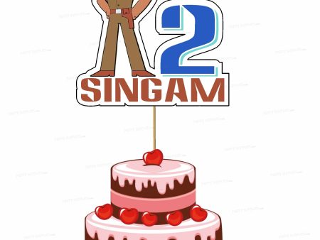 Little Singham  Theme  Customized Cake Topper Sale