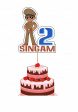 Little Singham  Theme  Customized Cake Topper Sale