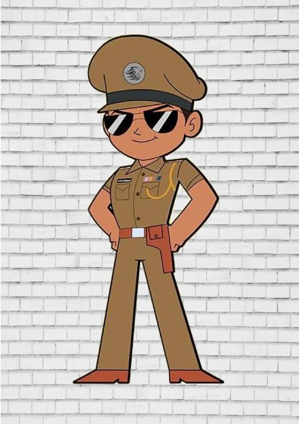 Little Singham Theme Cutout LSG-12 Online Hot Sale