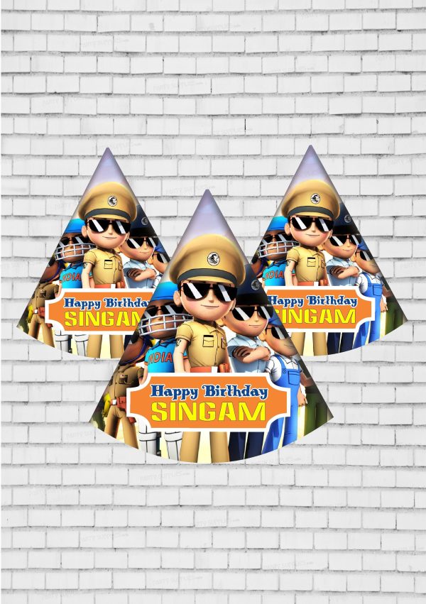 Little Singham Theme Hat For Discount