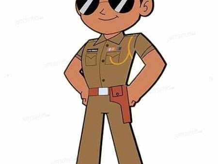 Little Singham Theme Cutout LSG-12 Online Hot Sale