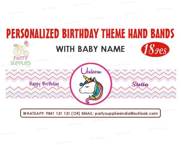 Unicorn Theme Hand Band For Discount