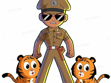 Little Singham Theme Cutout LSG-06 For Sale