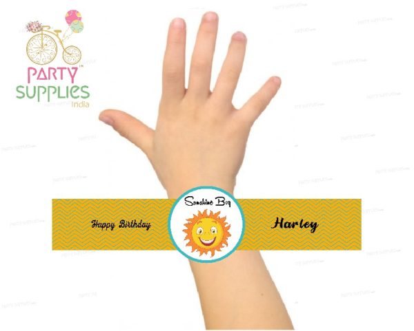 Sunshine Boy Theme Hand Band Cheap