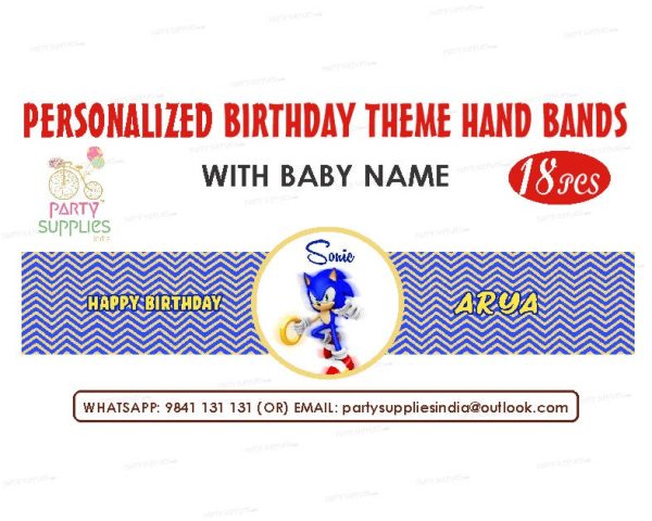 Sonic the Hedgehog Theme Hand Band Sale