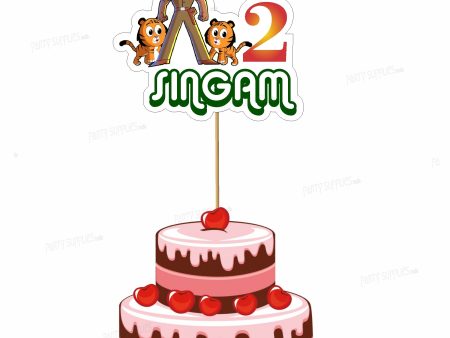 Little Singham  Theme Cake Topper For Sale