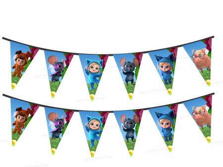 Dave & Ava Theme Flag Bunting Online