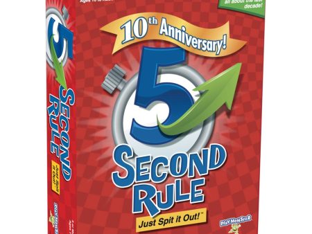 5 Second Rule: 10th Anniversary Edition Hot on Sale