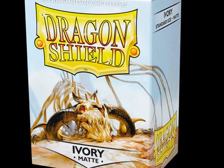 Dragon Shield - Matte Sleeves: Ivory (100ct) Fashion