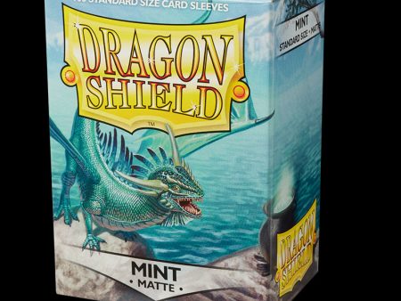 Dragon Shield - Matte Sleeves: Mint (100ct) Online Hot Sale