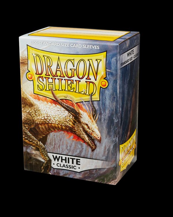 Dragon Shield - Classic Sleeves: White (100ct) Cheap