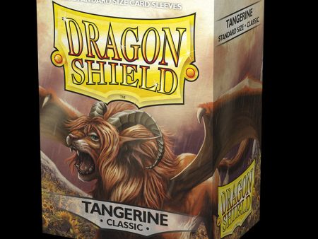 Dragon Shield - Classic Sleeves: Tangerine (100ct) Online